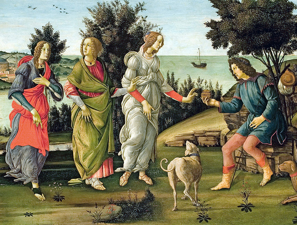 Judgment Of Paris Cropped